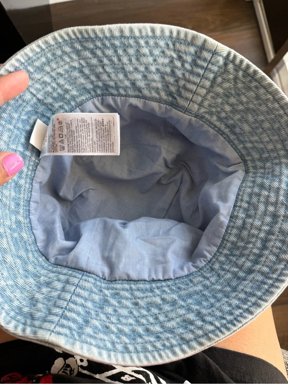 2 GAP Kids Bucket Hat - Pink and Light Blue